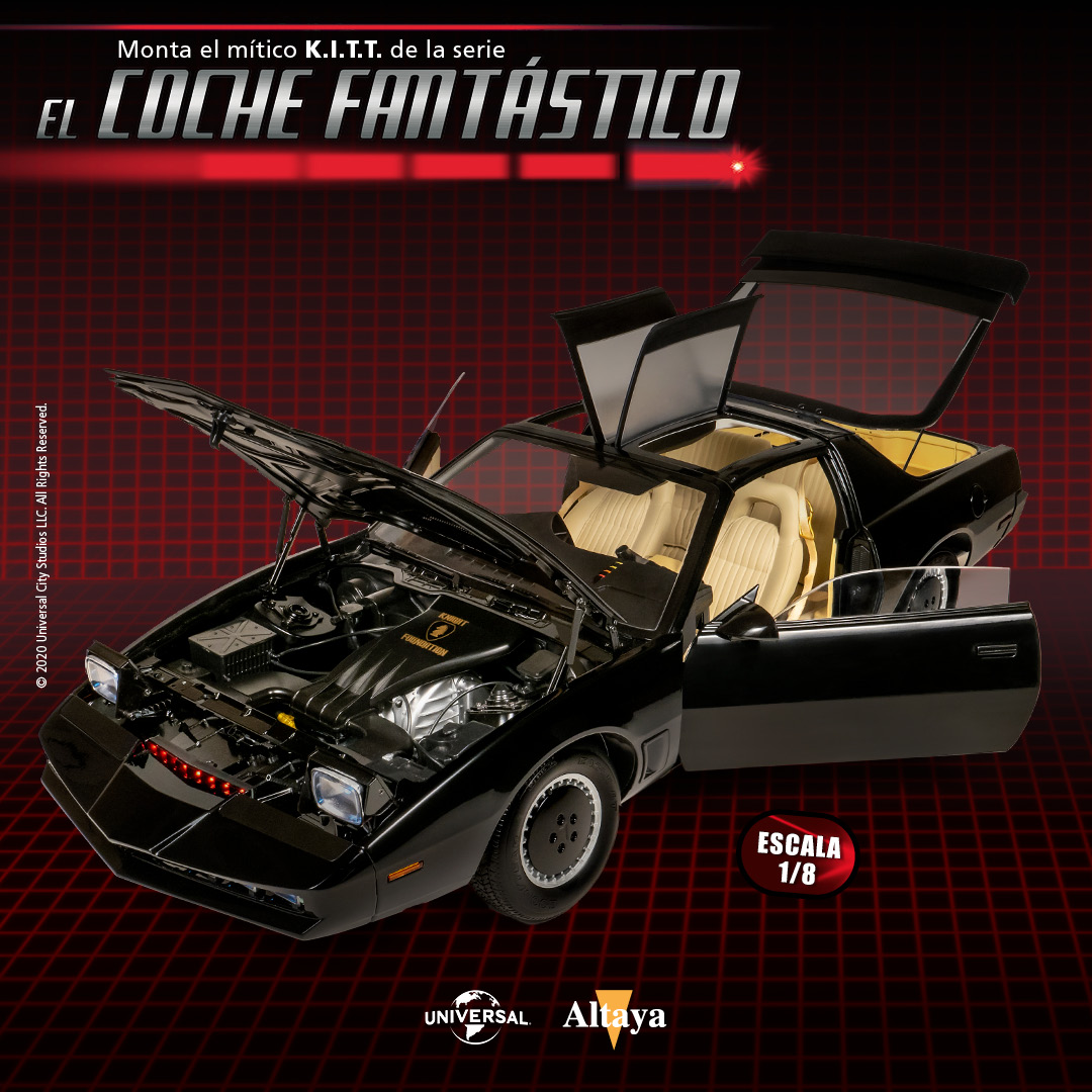MiniaturasConry43 Collection CONTRUYE KITT "El coche fantastico" Escala1/8