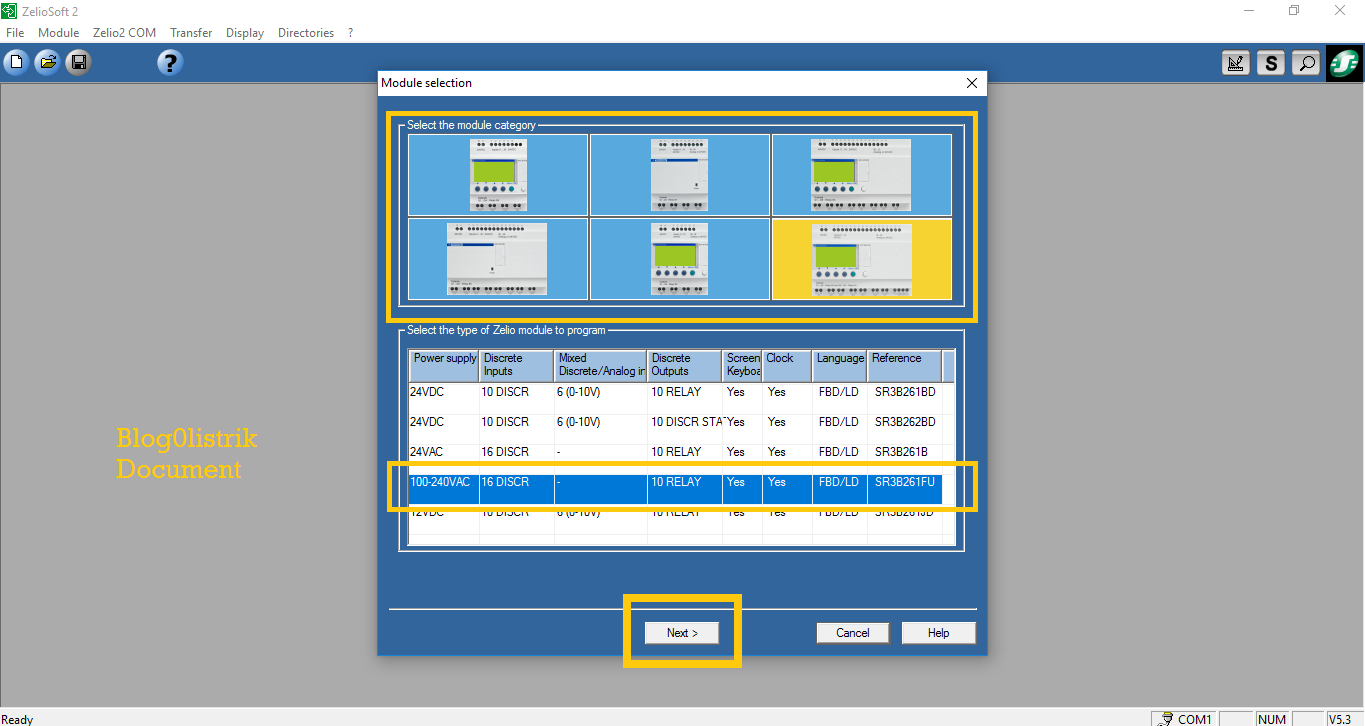 Cara memprogram PLC Zelio Smart Relay Blog0listrik