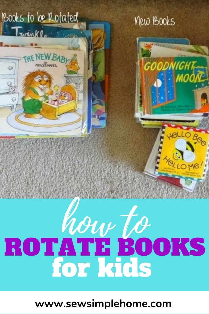 How to Rotate Children's Books Sew Simple Home