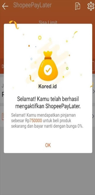 Cara Mengaktifkan Shopee PayLater