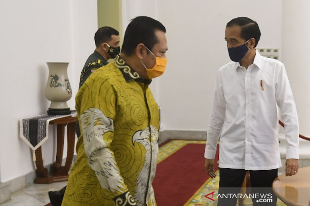 Presiden Jokowi dan Pimpinan MPR Bicarakan RUU HIP di Istana Bogor, Ini Hasilnya Presiden Jokowi dan Pimpinan MPR Bicarakan RUU HIP di Istana Bogor, Ini Hasilnya