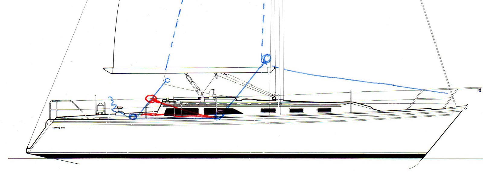 Barnacle Bill Sailing Barnacle Bill's Roller Furling Jib