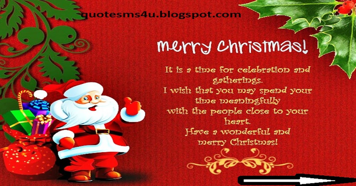 Quote sms and message Short Christmas Greeting Gessages