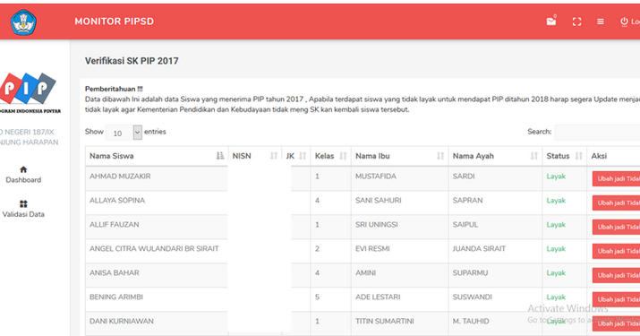 Image Result For Cara Cek Validasi Pip Sd Tahun Infoguruku Image Result For Cara Cek Validasi Pip Sd Tahun Infoguruku