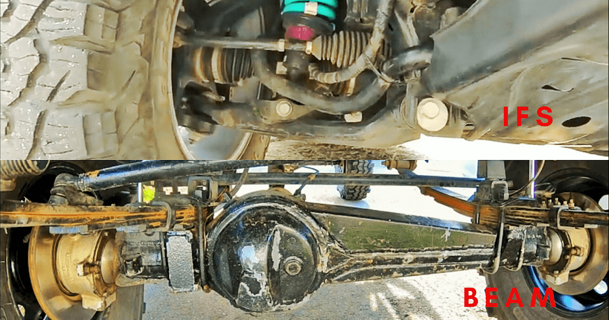Is independent suspension good for off roading? ifs vs solid axles for