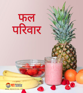 फल परिवार Fruit family hindi poems poetry kavita balkvita Dr. G. Bhakta Xitiz