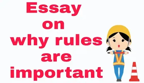 Essay on why rules are important