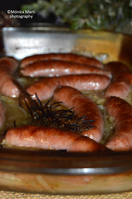 Longanizas Frescas A La Cerveza
