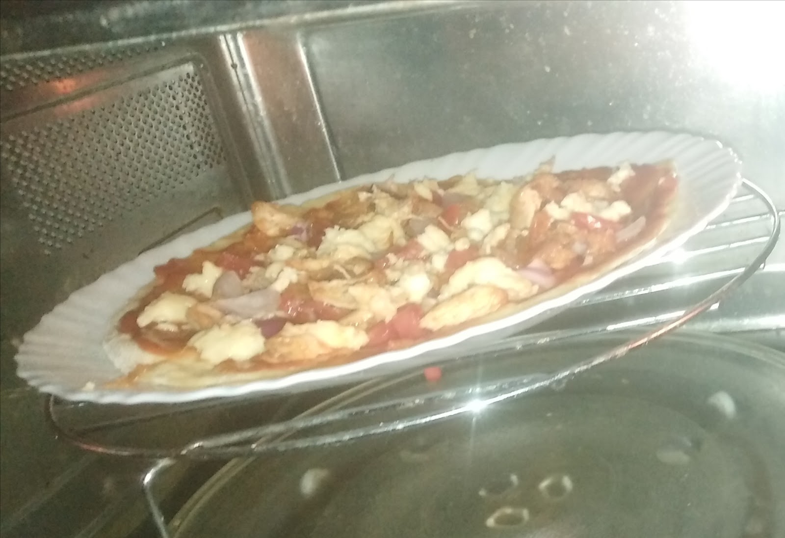 How to make pizza in microwave oven in 5 minutesfusion stories