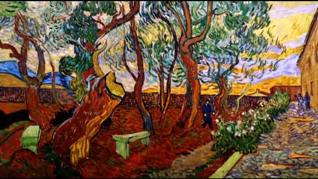 Картина ван гога куст