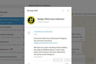 Join Dengan Grup Linux Telegram