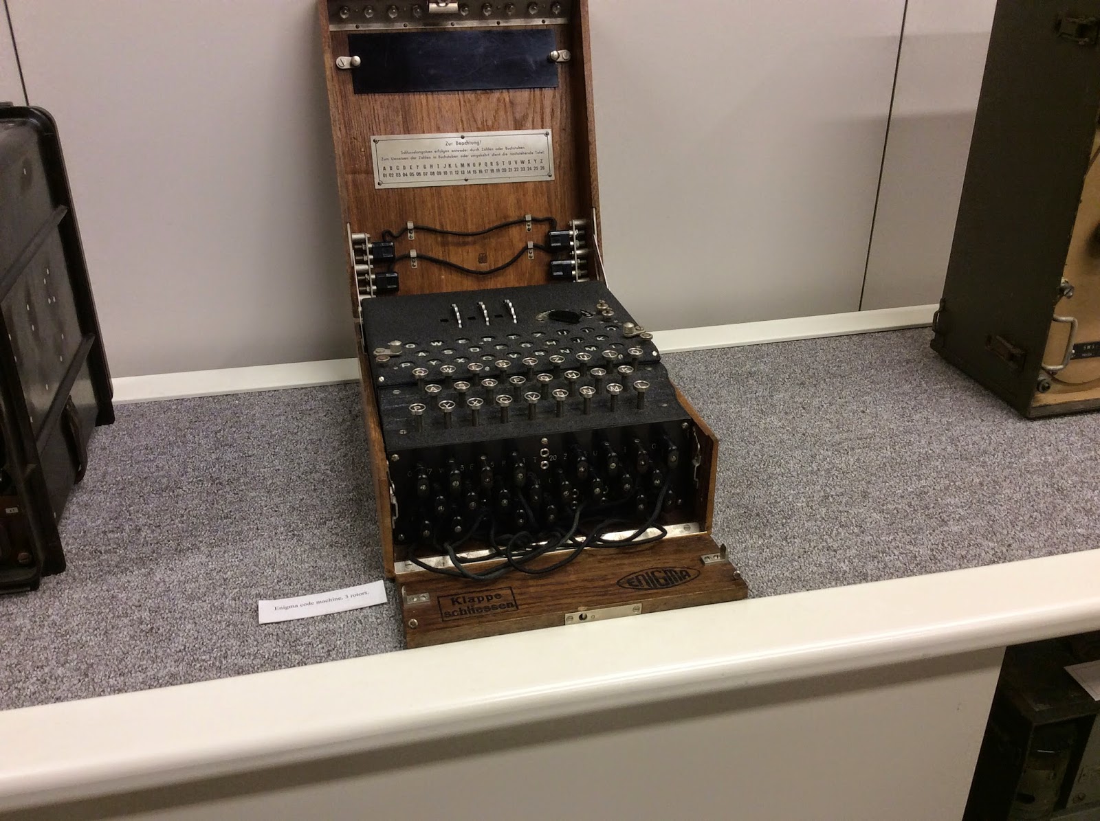 Museum Of Wwii Enigma Code Machines