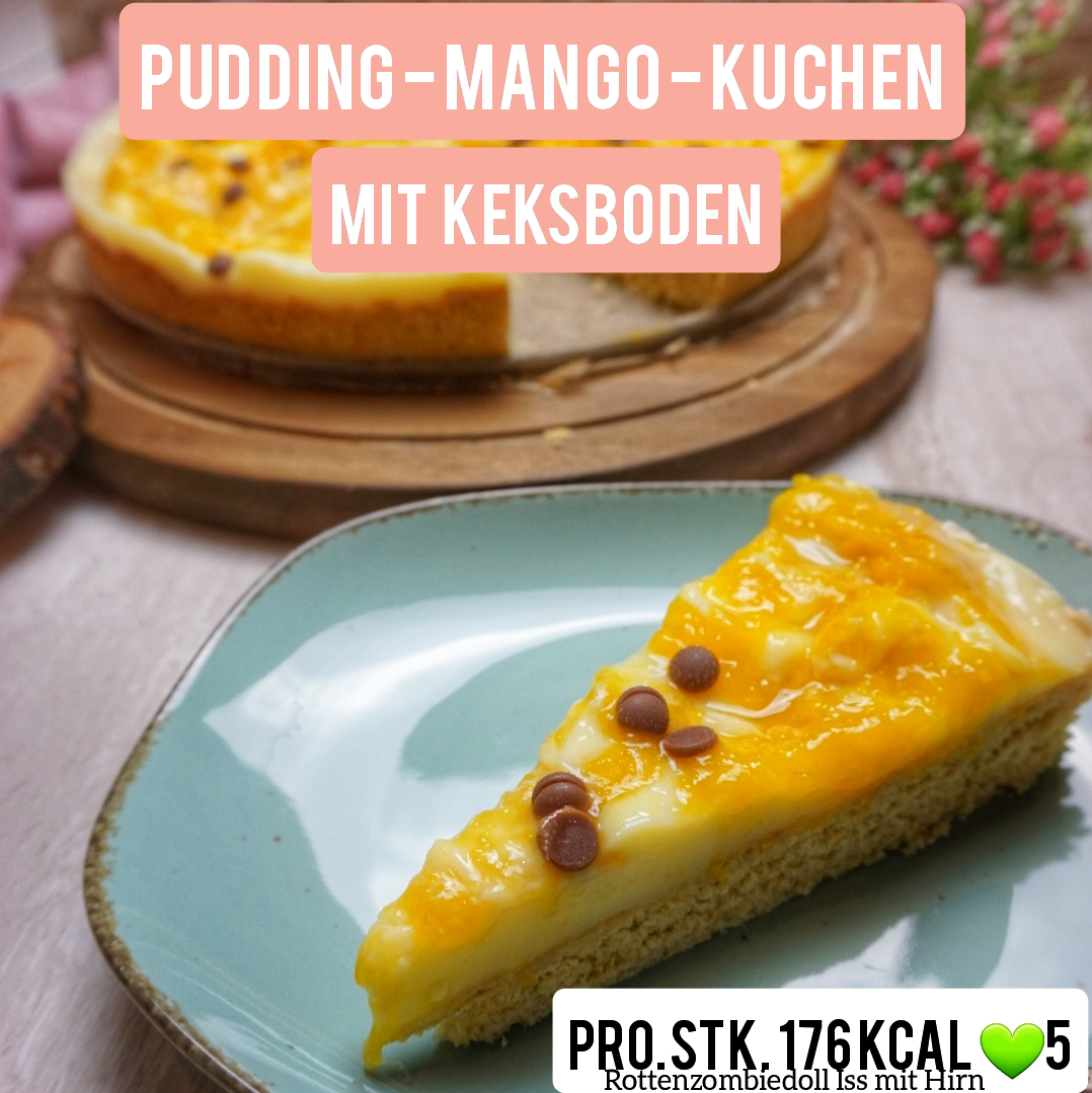 Pudding- Mango- Kuchen