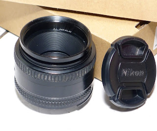 Lensa AFD Nikon 50mm f/1.8D Second