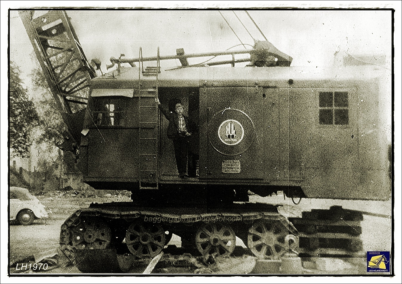 Bagger Galerie Construction Machines MENCK Mc Seilbagger Fa. Heilmann