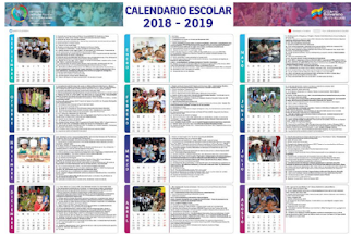 Calendario  Escolar 2018-2019