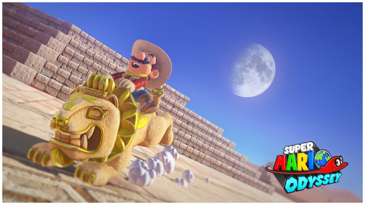 Super Mario Odyssey - Sand Kingdom - Moon Locations 