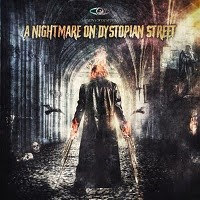 pochette VISIONS OF DYSTOPIA a nightmare on dystopian street 2021