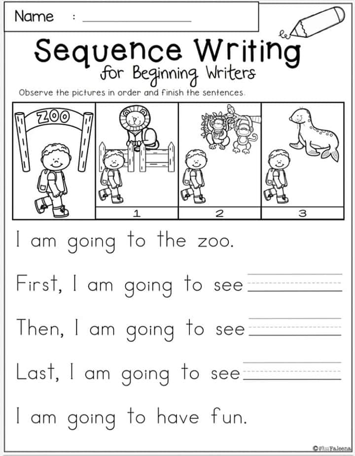 Download: Sequence Writing for beginner writers in PDF
