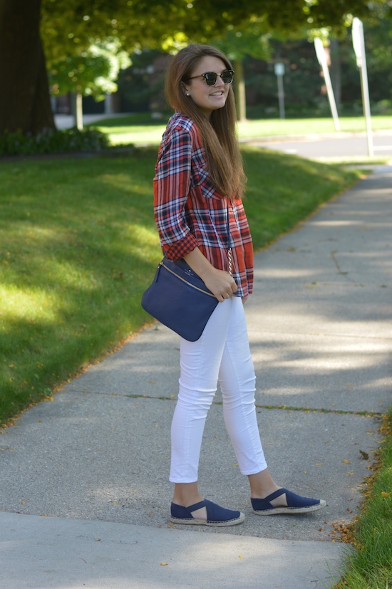 citrus and style: Outfit: Fall Flannel