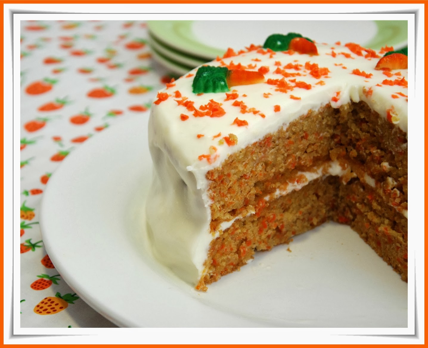 somnisdexocolata Pastel de zanahoria con frosting de queso