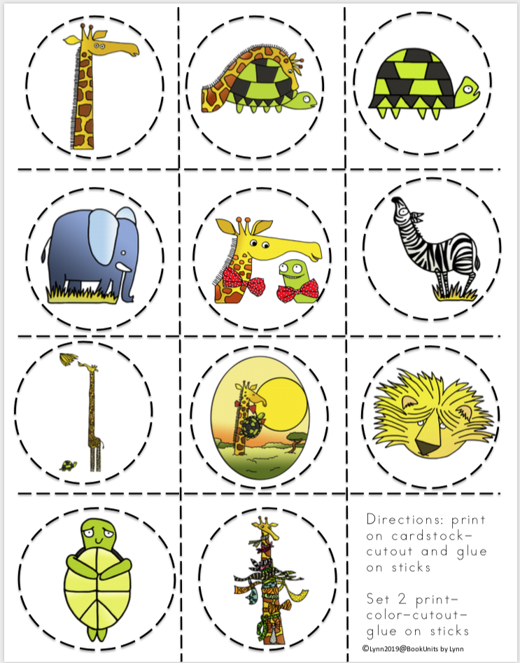 GIRAFFE PROBLEMS BOOK UNIT Book Units by Lynn