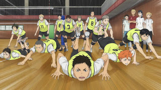 ハイキュー!! アニメ 2期11話 烏野高校排球部 | HAIKYU!! 梟谷学園グループ 合同合宿