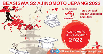 Ajinomoto Scholarship 2022