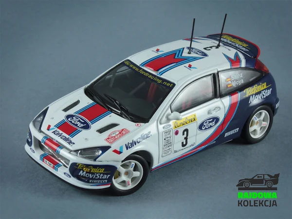 AUTOart Ford Focus RS WRC 01 Rallye Monte-Carlo 2001