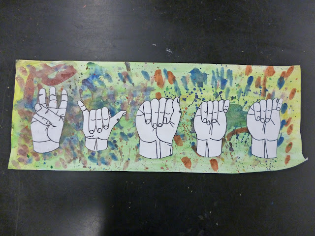 Sign Language in ART!!!!