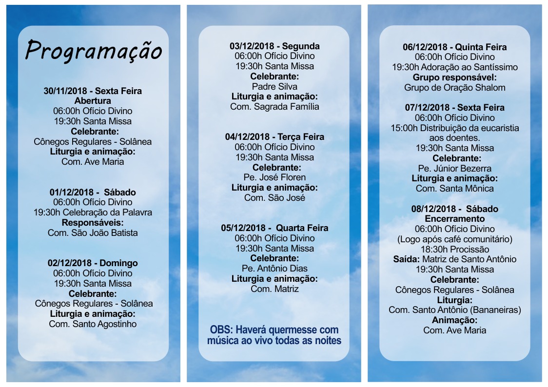 Paroquia Santo Antonio Solanea Pb