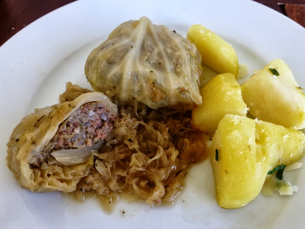 Spaces and Spices: Krautwickel / Stuffed Cabbage Rolls