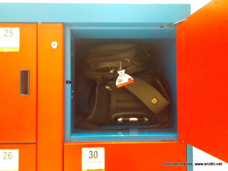 Lockers/Cloakroom/Luggage storage facility at Canberra bus terminal