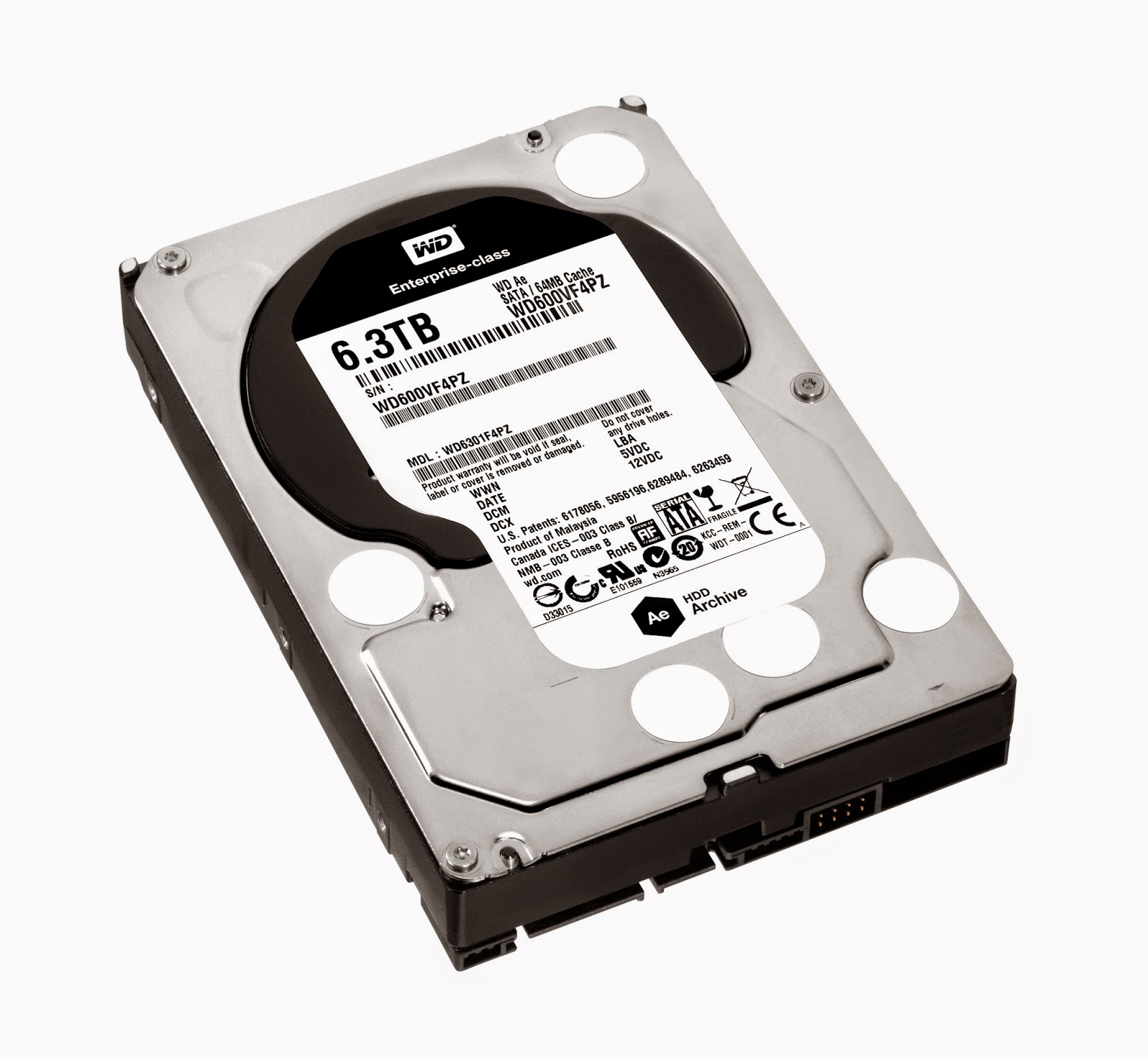 WD Introduces ColdDataStorage HDDs Optimized for the Modern