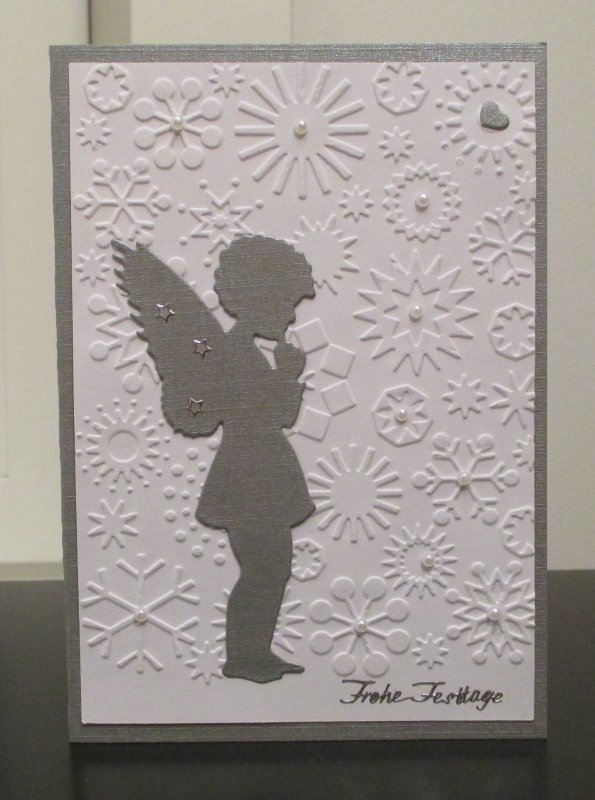 Theras Karten und Bastelarbeiten: Weihnachtliche Engel