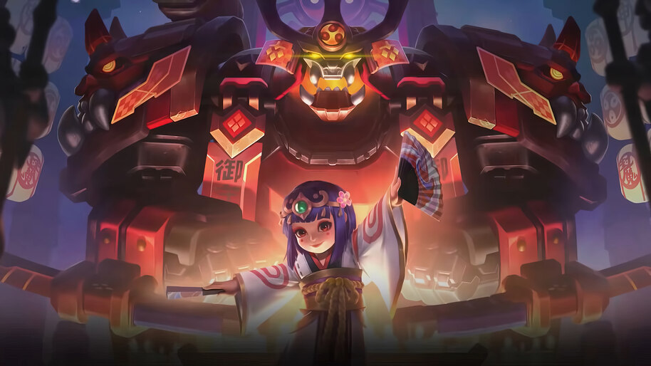 Jawhead Samurai Mech Mobile Legends Skin HD 4K Wallpaper #8.1958