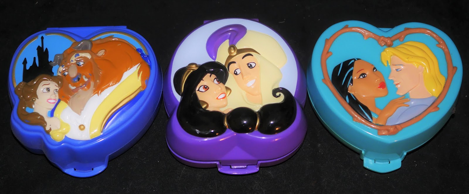 Vintage Polly Pocket pictures Disney Playsets 1995 Aladdin