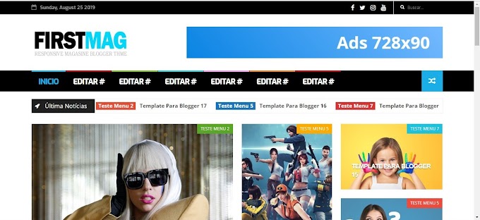 FirstMag Blogger Template