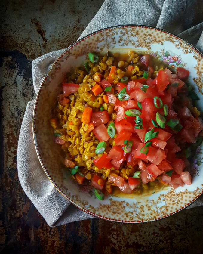 Mango & Tomato: Meatless Monday: Vegan Red Lentils With Carrots & Tomatoes