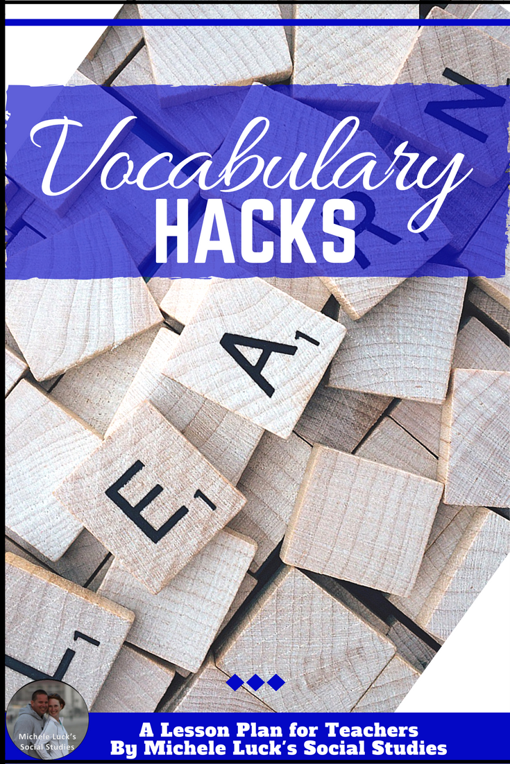 Academic Vocabulary for Secondary Social Studies A Lesson Plan for