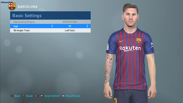 Pes 2019 Tattoo Pack Update Vol8 By Sho