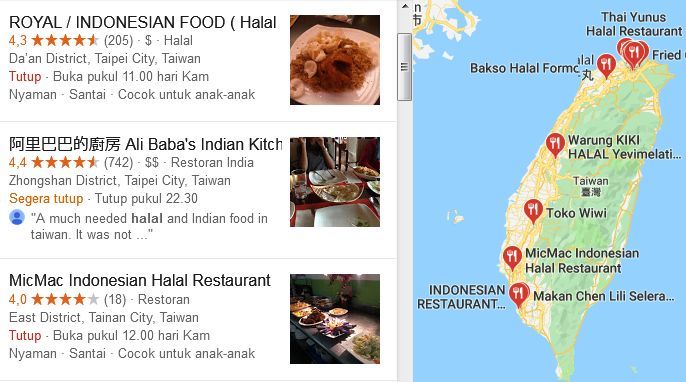 Daftar Rumah Makan Halal Di Taiwan Kuliner Muslim