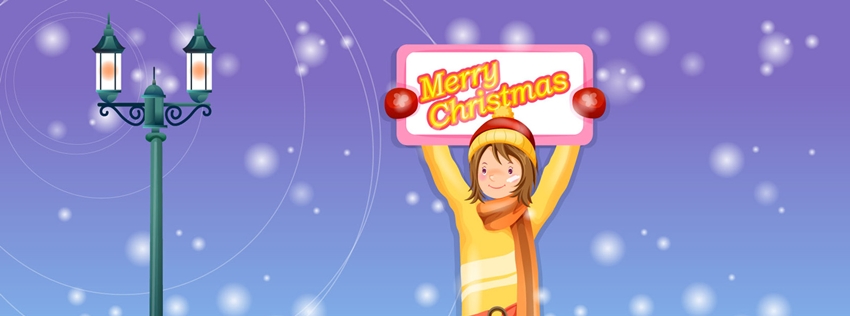 Ảnh bìa Facebook chúc mừng Noel, Giáng Sinh, Merry Christmas đẹp nhất