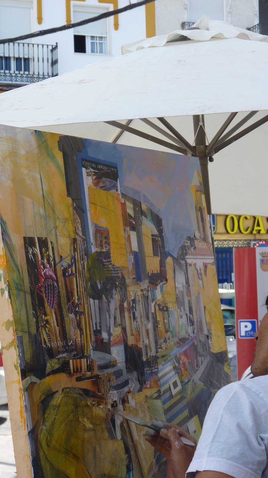 Ubrique en verde: II Concurso de pintura rápida. Los premios