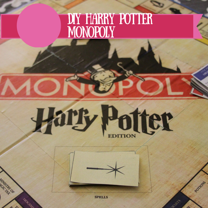 DIY Harry Potter Monopoly