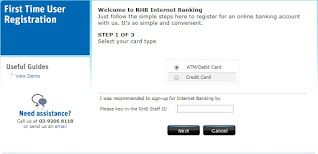 How To Register 注册RHB Online Banking Malaysia