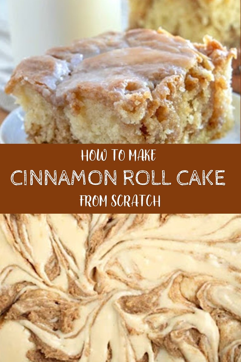 HOW TO MAKE CINNAMON ROLL CAKE FROM SCRATCH Food Info