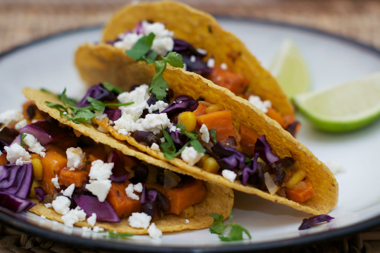 Healthy, Tasty, & Simple Eating HoneyLime Sweet Potato Tacos