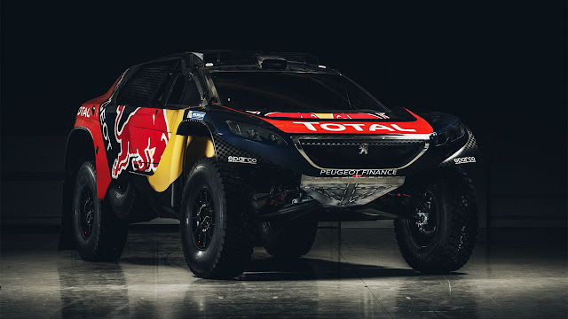 The beauty in the beast: Peugeot 2008DKR reveals its Dakar racing colours
