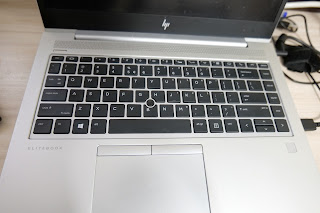 HP EliteBook 745 G5 laptop keyobard